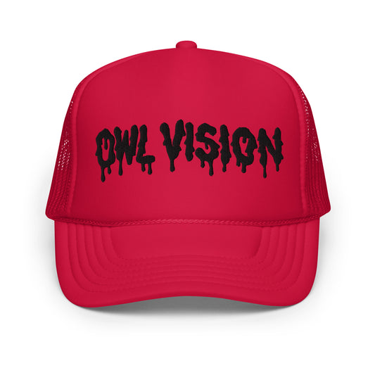 Owl Vision "BL00D" Foam Trucker Hat
